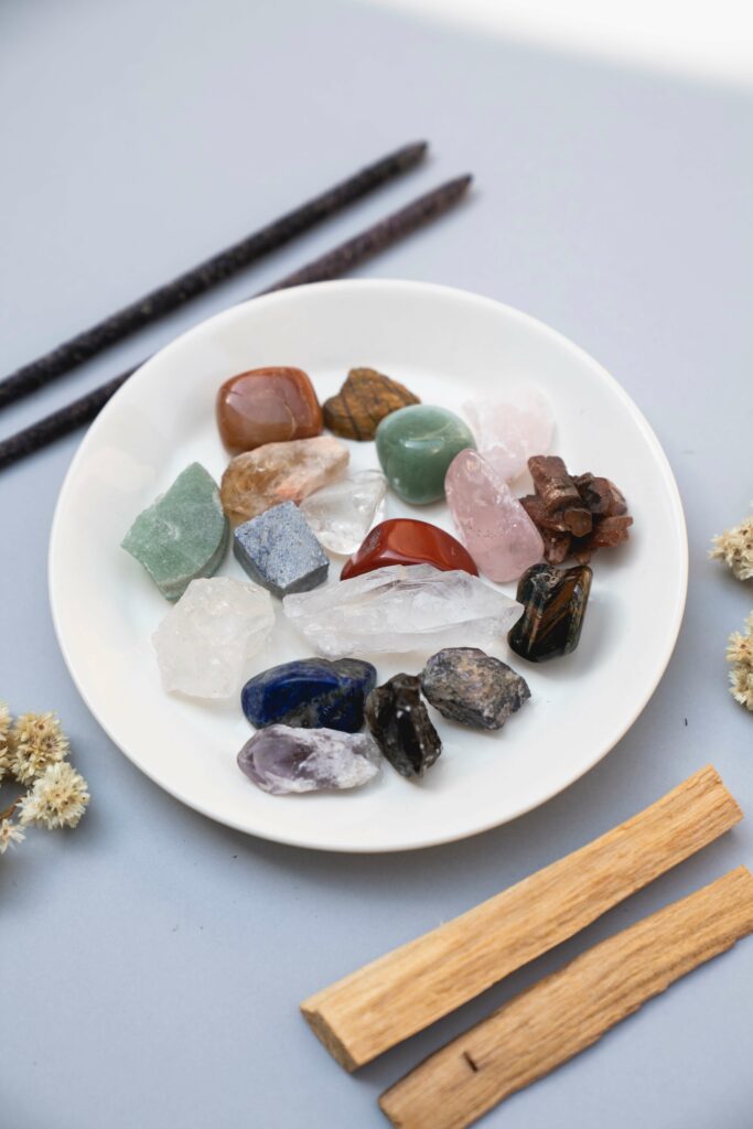 how to remove negative energy from home crystals