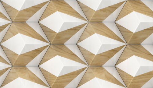 3D abstract tiles
