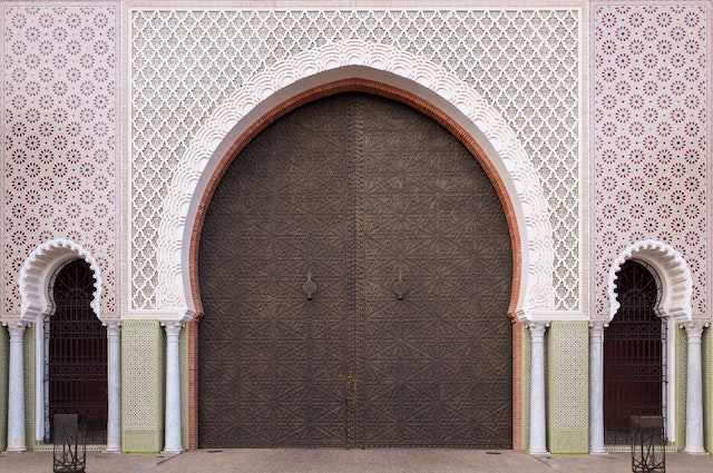 Moroccan style door design