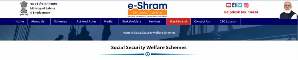 Social Security Welfare Schemes