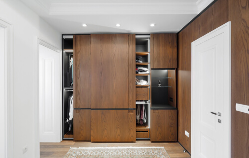 a sliding door - space saving designs wardrobe