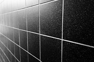 dark colored mosaic 3d tiles