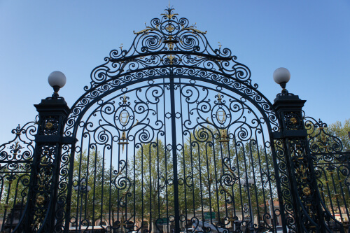 french iron gate design