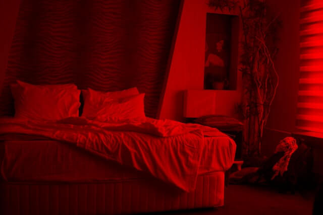 red romantic Bedroom colors