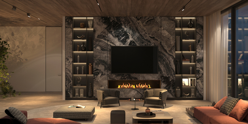 plywood almirah design fireplace
