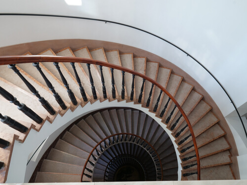 Spiral Granite Staircase Designs