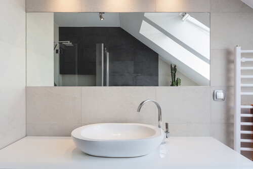 wash basin mirror designs
