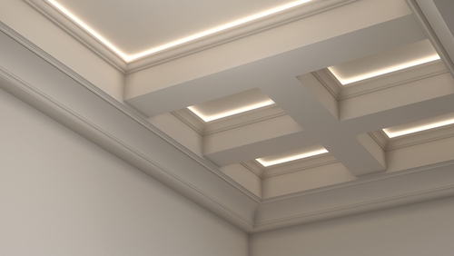Carved Border Ceiling Designs For Hall