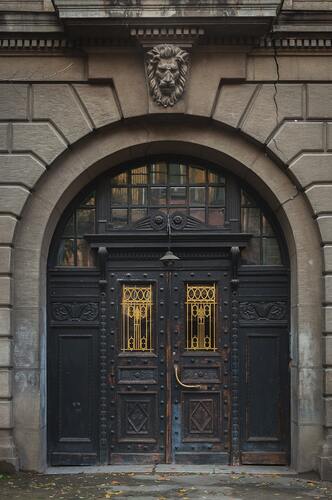 Ornate Jali Door