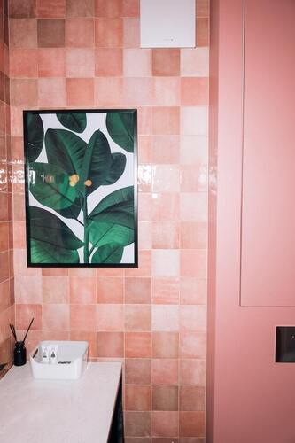 Pink Wall Paint Design