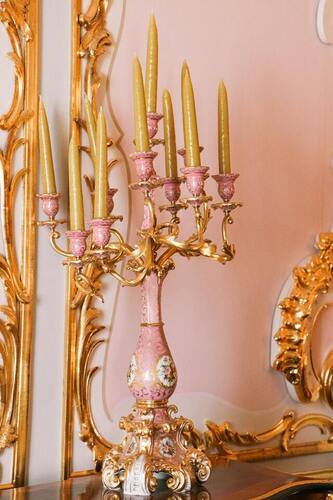 Pink and Gold Combination