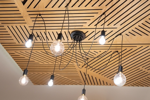 Suspended Styled Ceiling Designs For Hall