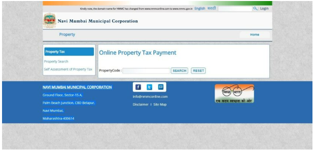 Use your Property Code to search and make online property tax payment