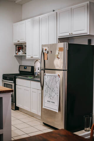standard kitchen dimensions refrigerator