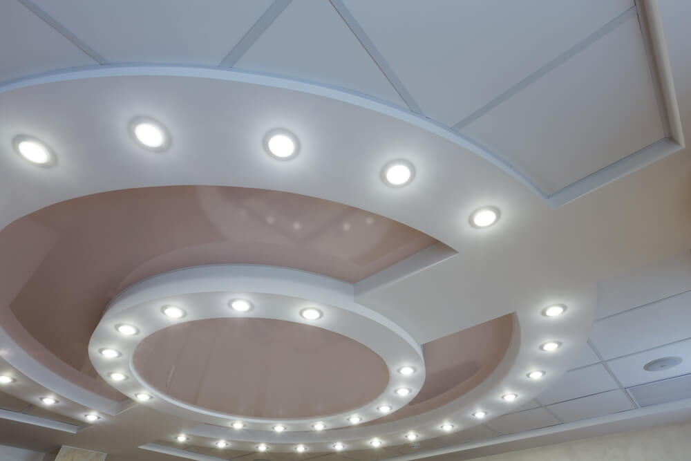 ceiling with liht