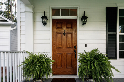 oakwood single front door designs